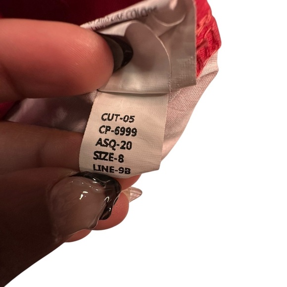 The Children's Place Boy's Red Drawstring Shorts Size 8 - Picture 2 of 8